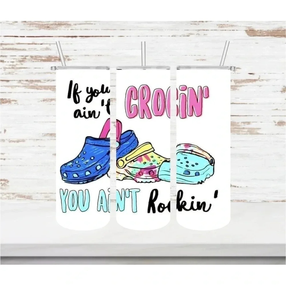 Crocs 20oz. Skinny Tumbler
